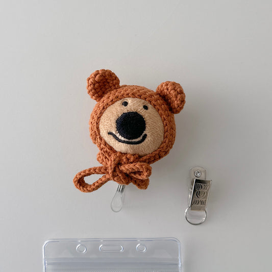 Persimmon Bear Retractable Rope